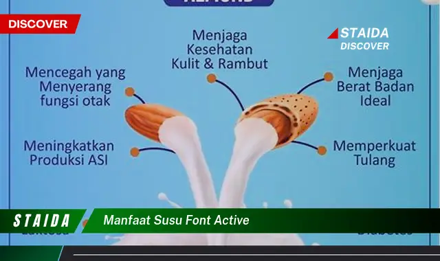 Temukan 7 Manfaat Susu Font Active yang Jarang Diketahui!