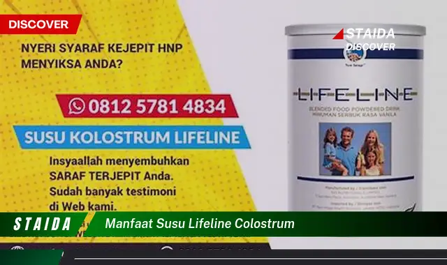 Temukan Manfaat Susu Lifeline Colostrum yang Jarang Diketahui