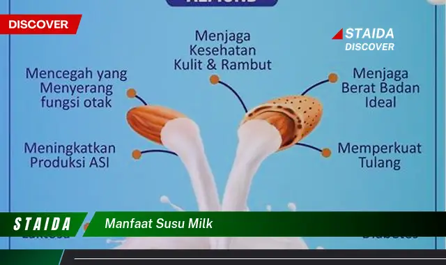 Temukan 6 Manfaat Susu Jarang Diketahui