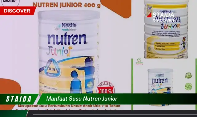 Temukan 7 Manfaat Susu Nutren Junior yang Jarang Diketahui