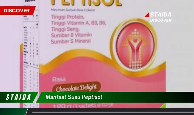 Temukan 7 Manfaat Susu Peptisol yang Jarang Diketahui, Wajib Anda Ketahui!