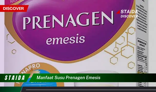 Temukan 7 Manfaat Susu Prenagen Emesis yang Akan Mengubah Pandangan Anda