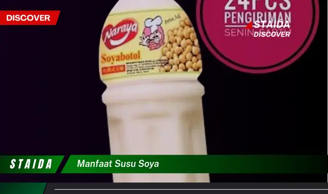 7 Manfaat Susu Kedelai yang Jarang Diketahui, Wajib Tahu!