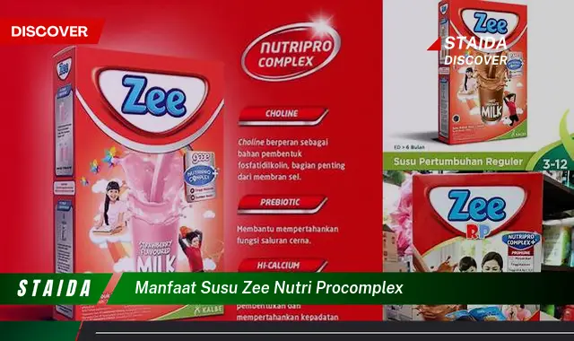 Temukan Manfaat Susu Zee Nutri Procomplex yang Jarang Diketahui
