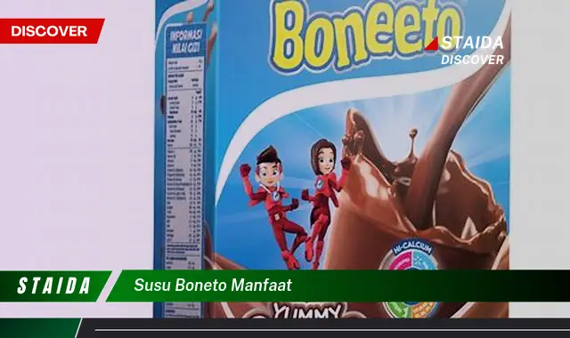 Temukan 7 Manfaat Susu Boneto yang Jarang Diketahui