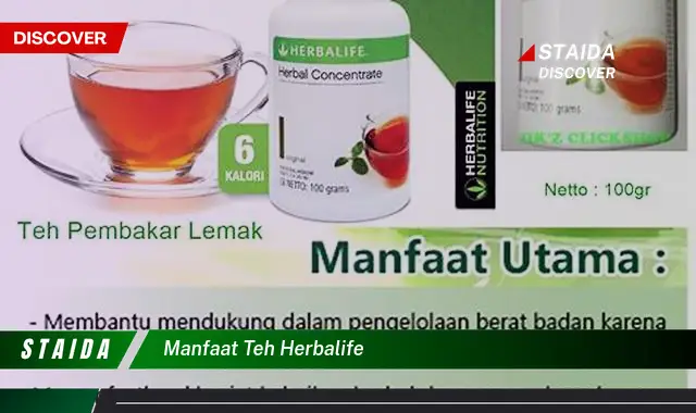 Temukan 7 Manfaat Teh Herbalife yang Perlu Anda Ketahui