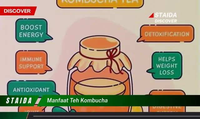 7 Manfaat Teh Kombucha yang Jarang Diketahui Anda Perlu Ketahui