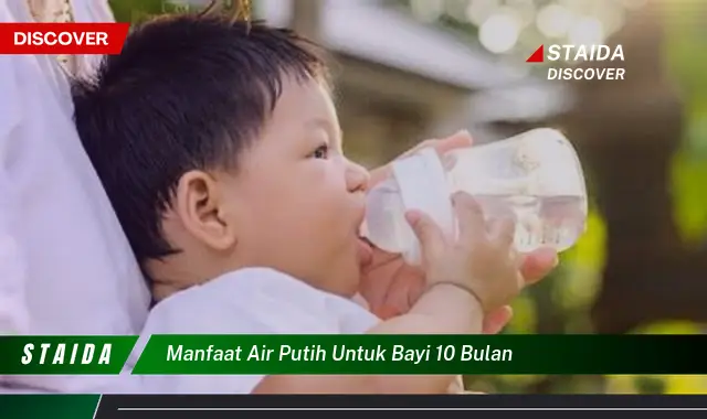 Temukan Manfaat Air Putih untuk Bayi 10 Bulan yang Jarang Diketahui!