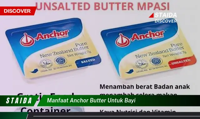 Temukan Rahasia Manfaat Anchor Butter untuk Bayi yang Jarang Diketahui