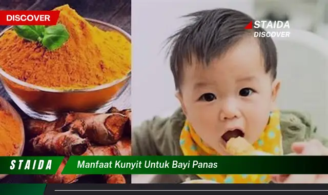 Temukan Khasiat Kunyit untuk Bayi Demam yang Jarang Diketahui