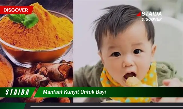 Temukan 7 Manfaat Kunyit untuk Bayi yang Belum Banyak Diketahui