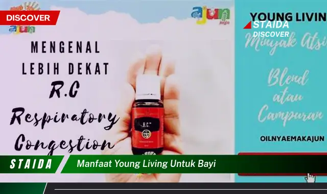 Temukan 7 Manfaat Minyak Esensial Young Living untuk Bayi yang Jarang Diketahui