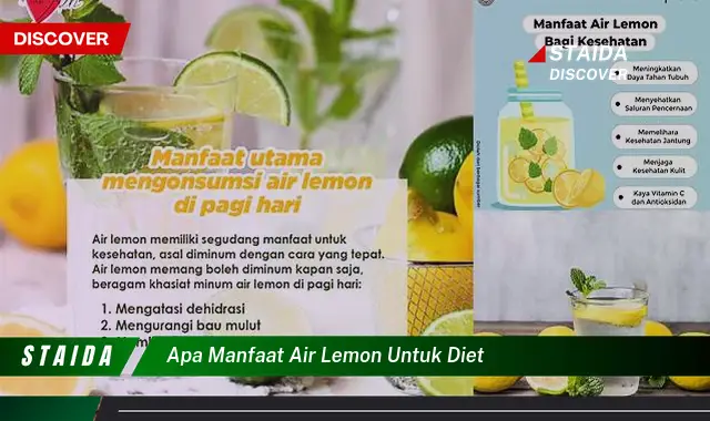 Temukan Rahasia Air Lemon untuk Diet yang Jarang Diketahui
