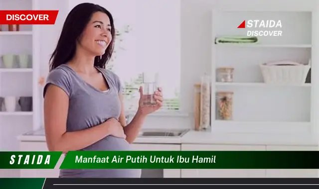 manfaat air putih untuk ibu hamil