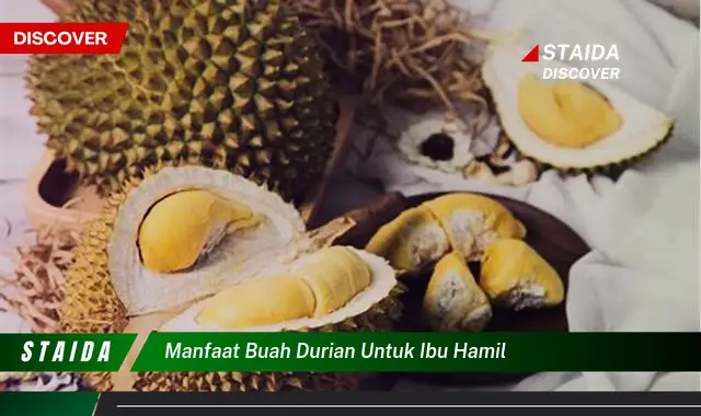 Temukan Manfaat Buah Durian untuk Ibu Hamil yang Jarang Diketahui