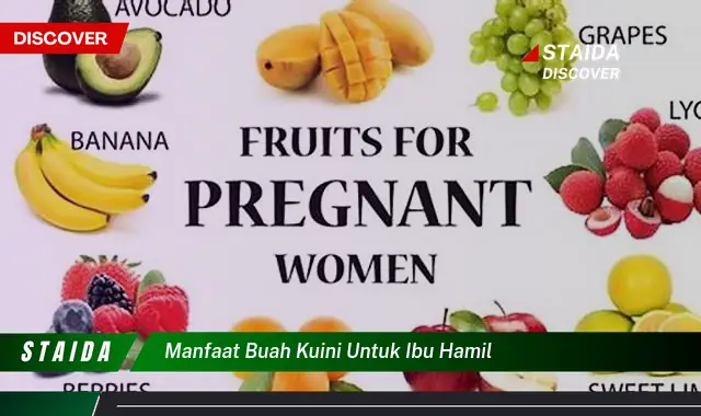 Ungkap 7 Manfaat Buah Kuini untuk Ibu Hamil yang Jarang Diketahui