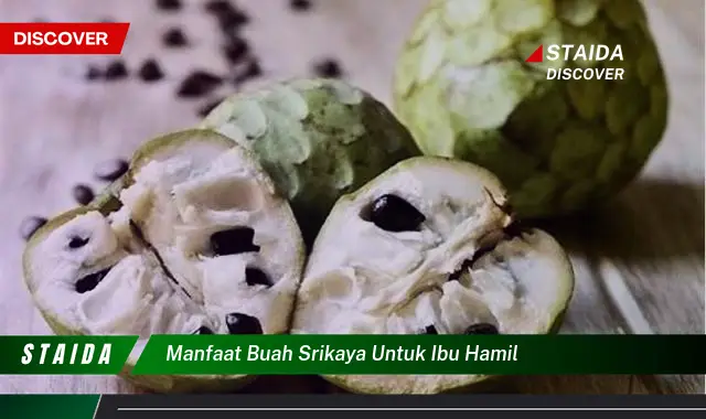 manfaat buah srikaya untuk ibu hamil