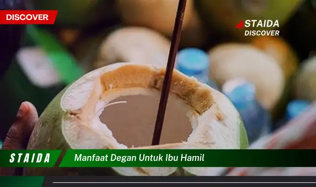 Manfaat Degan Untuk Ibu Hamil