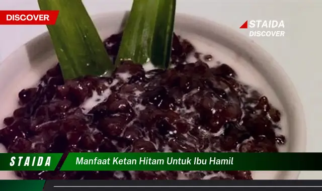 Temukan 7 Manfaat Ketan Hitam untuk Ibu Hamil, Jarang Diketahui!