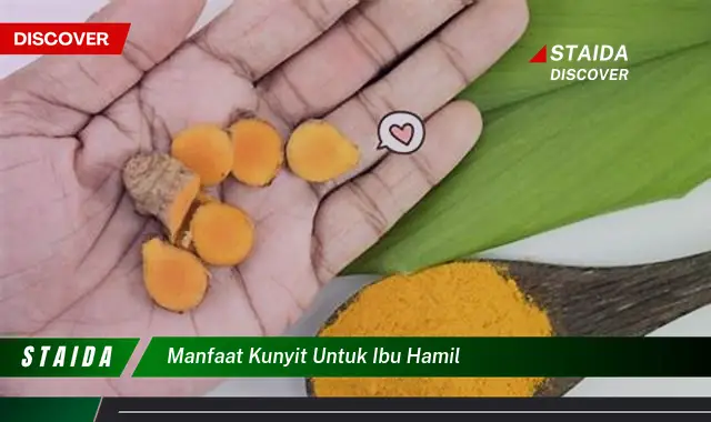 Temukan 7 Manfaat Kunyit untuk Ibu Hamil yang Jarang Diketahui