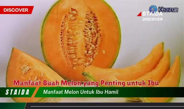 Temukan Manfaat Melon untuk Ibu Hamil yang Jarang Diketahui