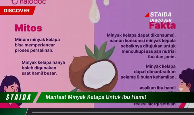 Temukan Manfaat Minyak Kelapa untuk Ibu Hamil