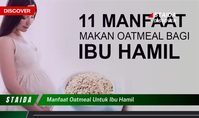 7 Manfaat Oatmeal untuk Ibu Hamil yang Jarang Diketahui