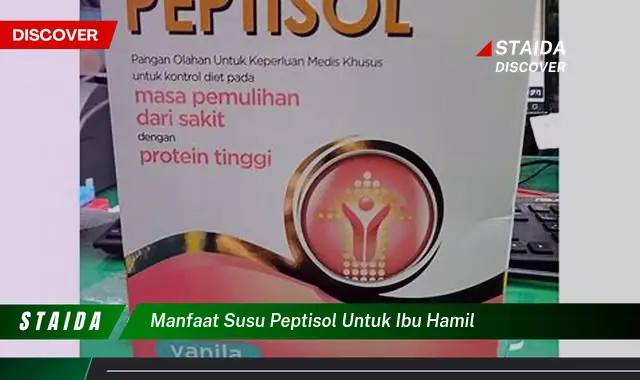 Temukan Rahasia Nutrisi Susu Peptisol untuk Ibu Hamil