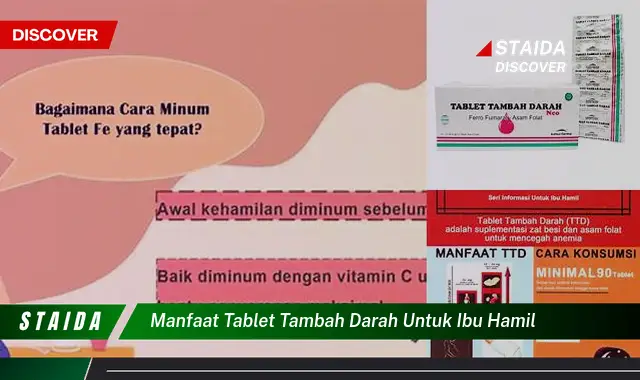 Terungkap! 7 Manfaat Tablet Tambah Darah untuk Ibu Hamil