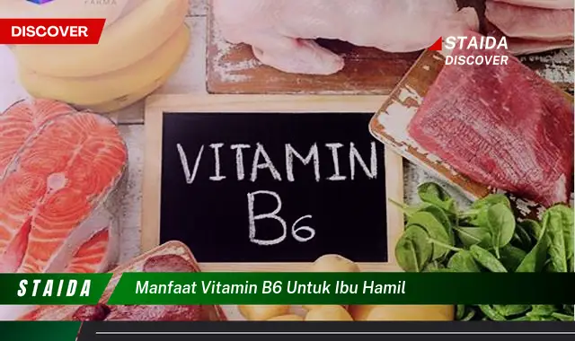 Temukan Manfaat Penting Vitamin B6 untuk Ibu Hamil