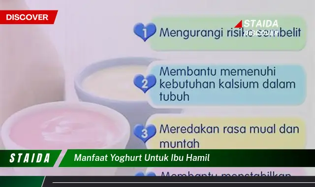 Temukan Manfaat Luar Biasa Yogurt untuk Ibu Hamil!