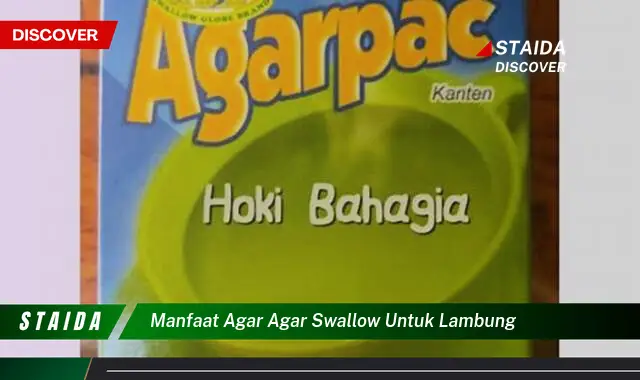 Temukan 7 Manfaat Agar-agar Swallow untuk Lambung yang Mungkin Belum Anda Ketahui