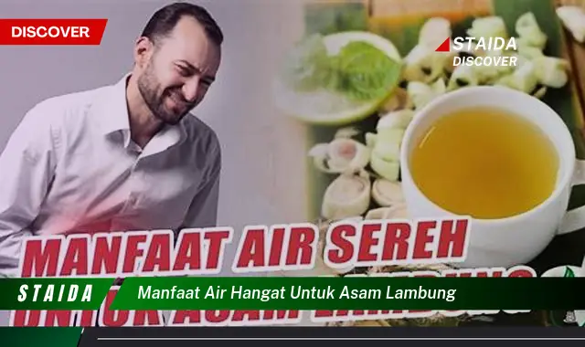 Temukan Manfaat Air Hangat Untu Lambung yang Jarang Diketahui