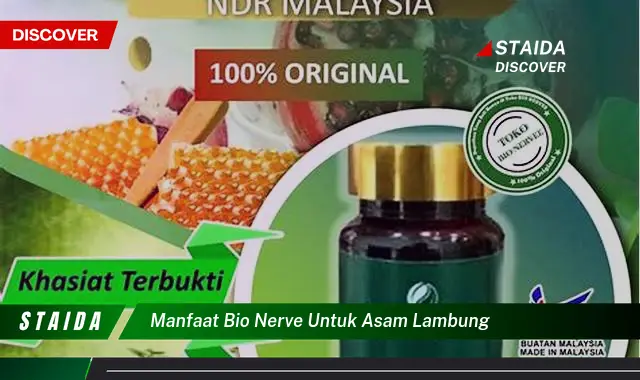 Temukan Manfaat Bio Nerve untuk Asam Lambung yang Jarang Diketahui