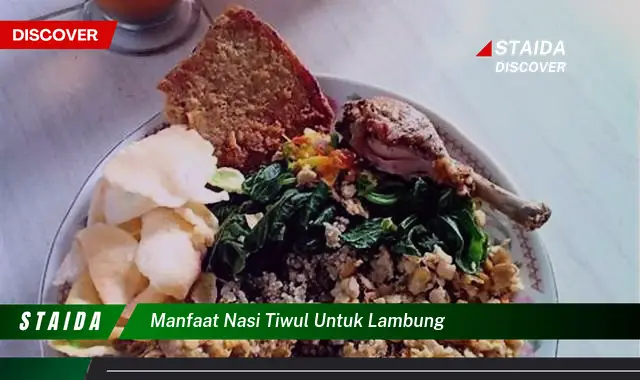 Temukan 7 Manfaat Nasi Tiwul untuk Lambung yang Jarang Diketahui