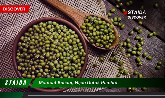 Temukan 7 Manfaat Kacang Hijau untuk Rambut yang Jarang Diketahui