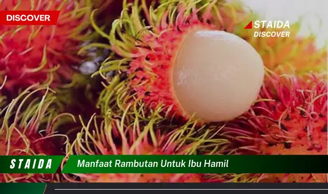 Temukan Manfaat Rambutan untuk Ibu Hamil yang Jarang Diketahui