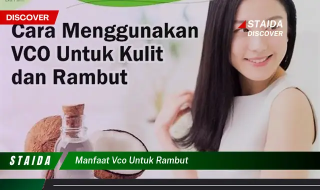 Temukan 7 Manfaat VCO untuk Rambut yang Perlu Anda Ketahui