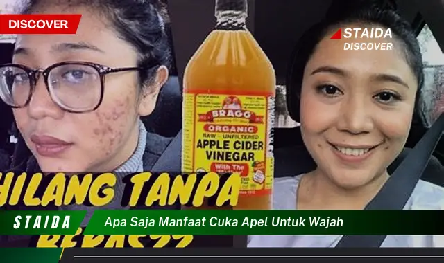 Temukan Berbagai Manfaat Cuka Apel untuk Wajah yang Jarang Diketahui