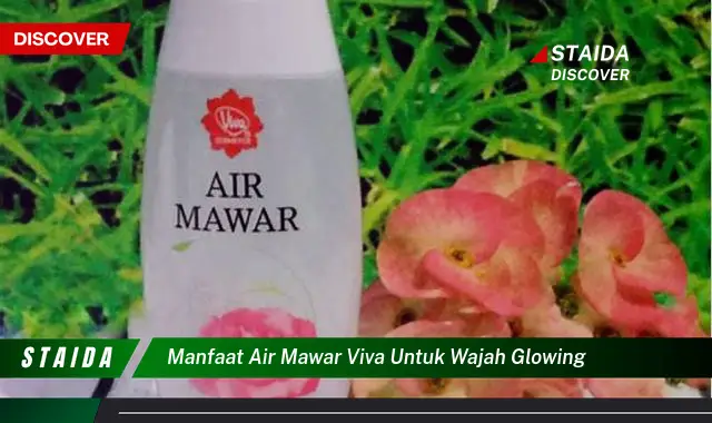 Temukan Rahasia Wajah Glowing dengan Air Mawar Viva, yang Jarang Diketahui!