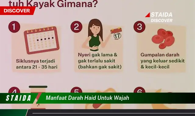 Temukan 7 Manfaat Darah Haid untuk Wajah yang Jarang Diketahui