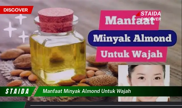 Temukan Manfaat Minyak Almond untuk Wajah yang Jarang Diketahui