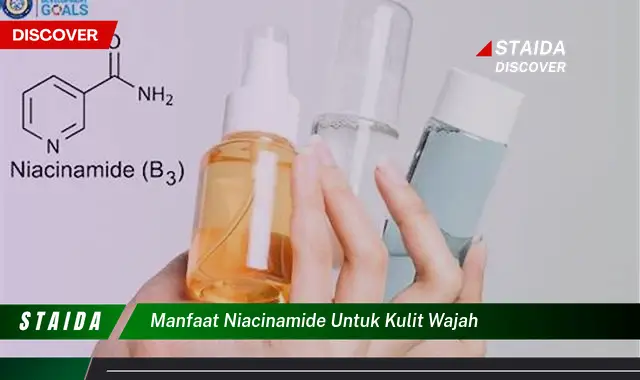 Temukan Manfaat Niacinamide untuk Kulit Wajah yang Belum Banyak Diketahui