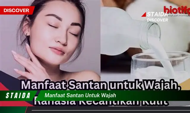 Temukan Berbagai Manfaat Santan untuk Wajah yang Jarang Diketahui