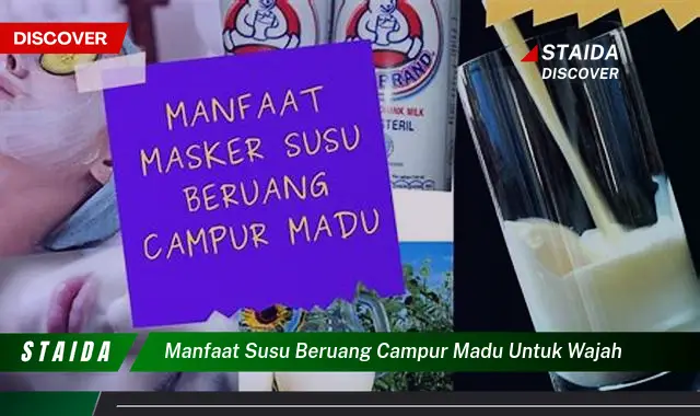 Temukan Rahasia Wajah Cantik dengan Susu Beruang Campur Madu