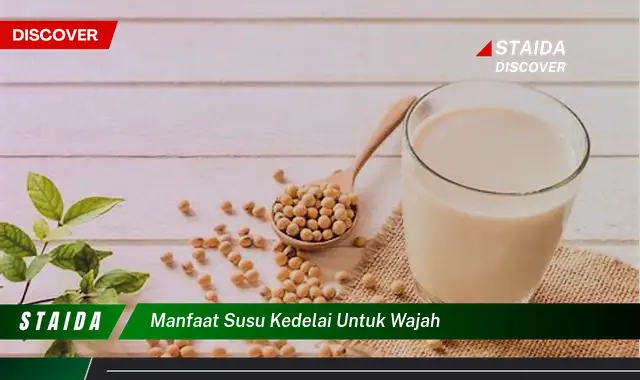 Temukan 7 Manfaat Susu Kedelai untuk Wajah yang Jarang Diketahui