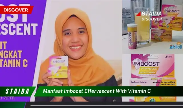 Temukan 7 Manfaat Imboost Effervescent with Vitamin C yang Jarang Diketahui