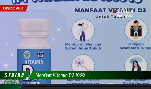 manfaat vitamin d3 1000