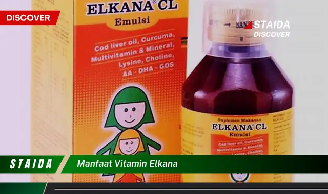 Temukan Manfaat Vitamin Elkana yang Jarang Diketahui!