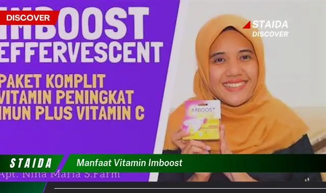 Temukan 7 Khasiat Vitamin Imboost yang Jarang Diketahui